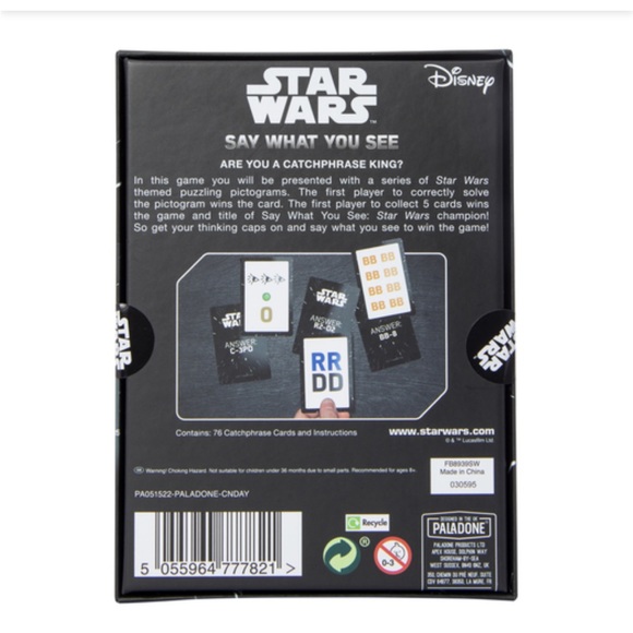 Star Wars Say What You See Card Game - Picture 5 of 7